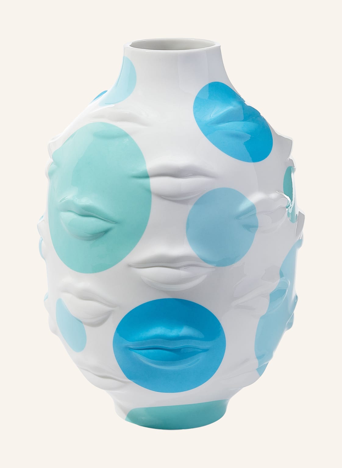 Jonathan Adler Vase L'pop Gala weiss Jonathan Adler Vase L'pop Gala weiss von JONATHAN ADLER