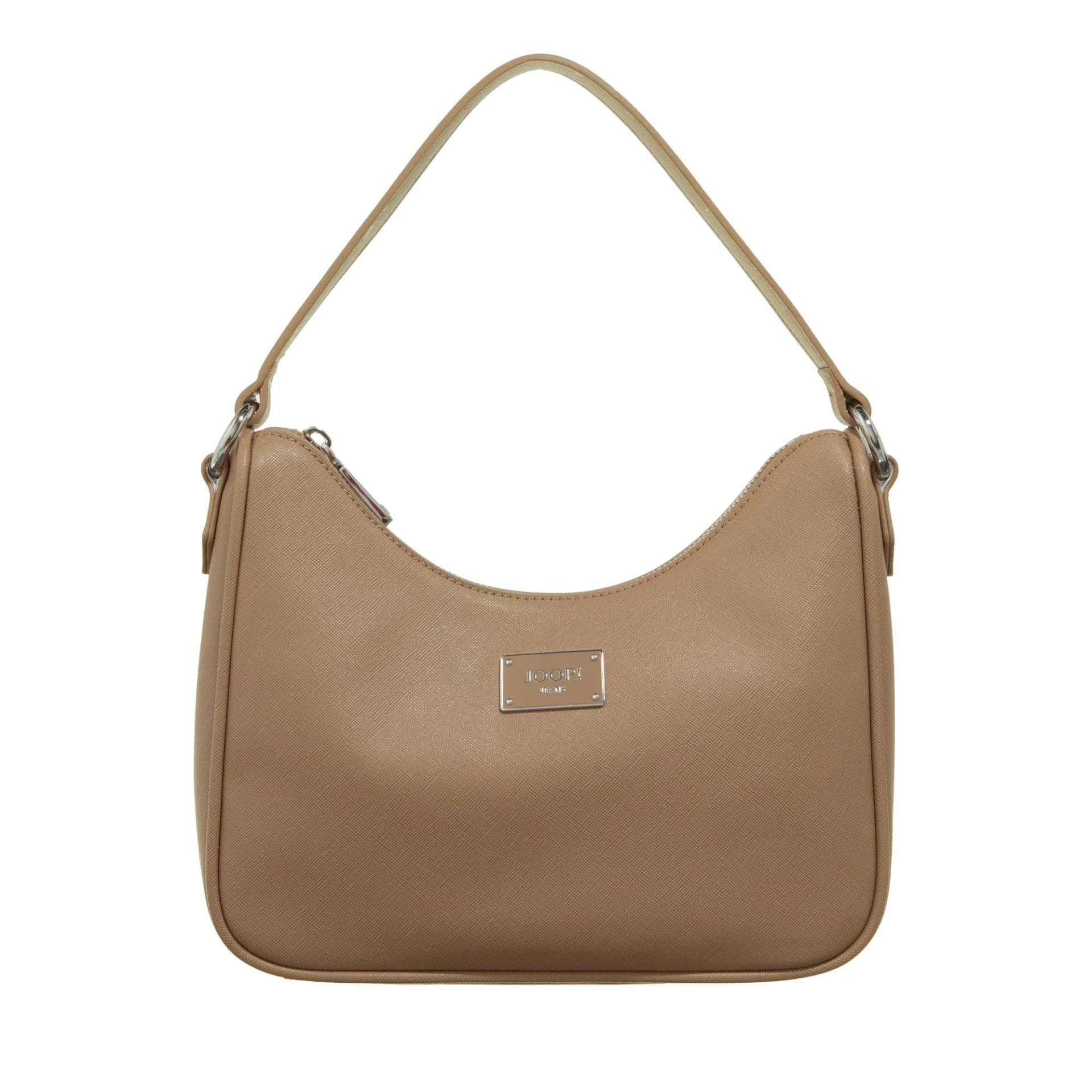 JOOP! Jeans Schultertasche - Cofano Annelie Shoulderbag Mhz - Gr. unisize - in Beige - für Damen von JOOP! JEANS