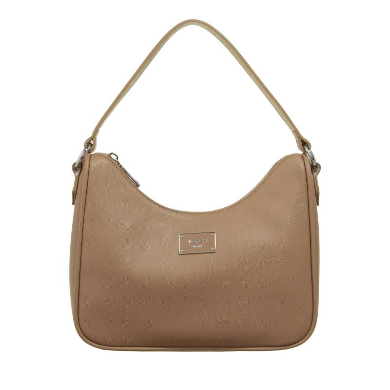 JOOP! Jeans Umhängetasche - Cofano Annelie Shoulderbag Mhz - Gr. unisize - in Beige - für Damen von JOOP! JEANS