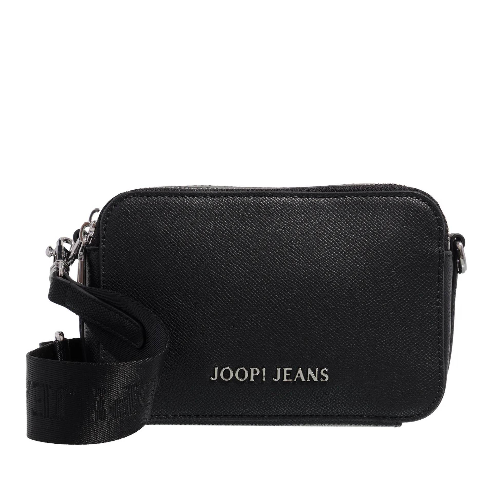 JOOP! Jeans Schultertasche - Cornice Susan Shoulderbag Xshz - Gr. unisize - in Schwarz - für Damen von JOOP! JEANS