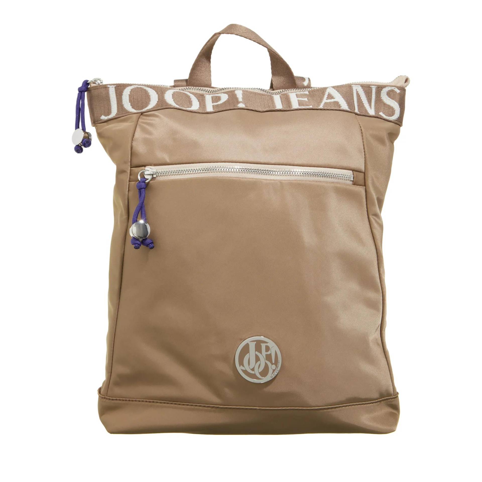 JOOP! Jeans Umhängetasche - Lietissimo Elva Backpack Lvz - Gr. unisize - in Braun - für Damen von JOOP! JEANS