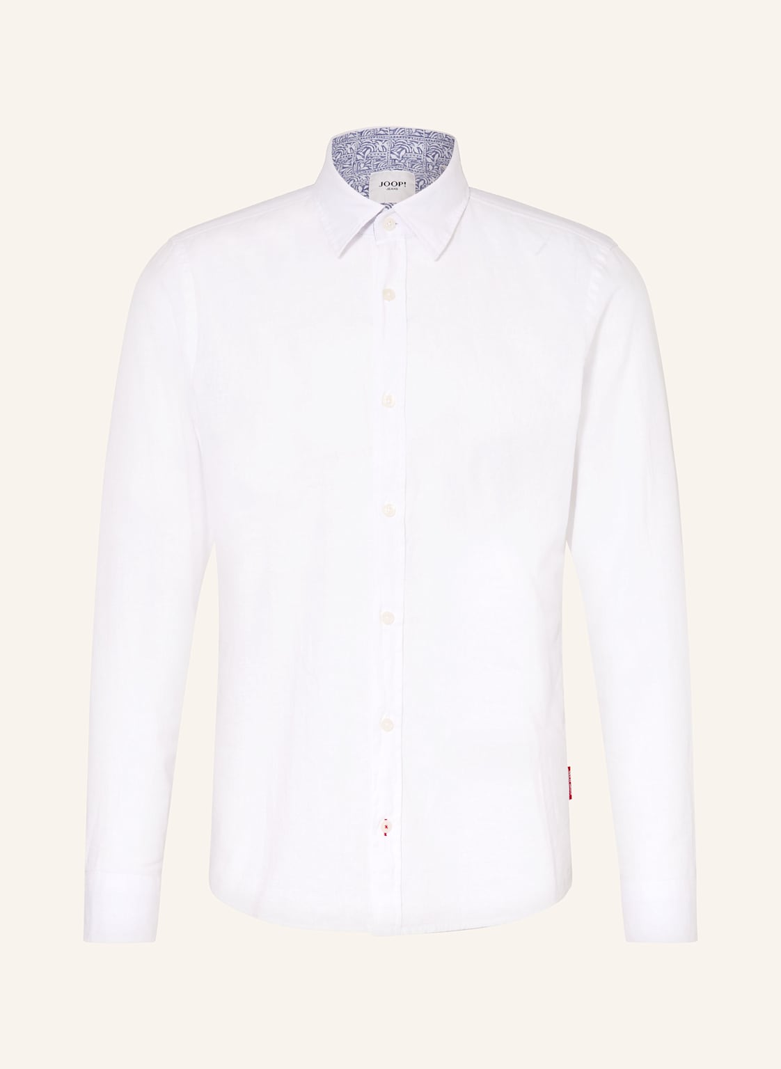 Joop! Jeans Hemd Hanson Slim Fit Mit Leinen weiss Joop! Jeans Hemd Hanson Slim Fit Mit Leinen weiss von JOOP! JEANS