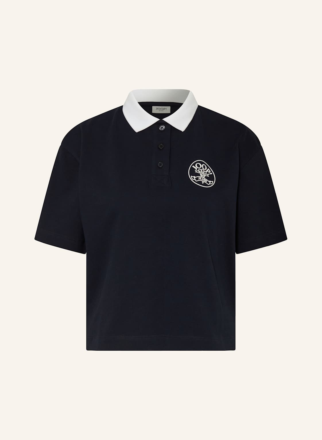 Joop! Jeans Piqué-Poloshirt blau Joop! Jeans Piqué-Poloshirt blau von JOOP! JEANS