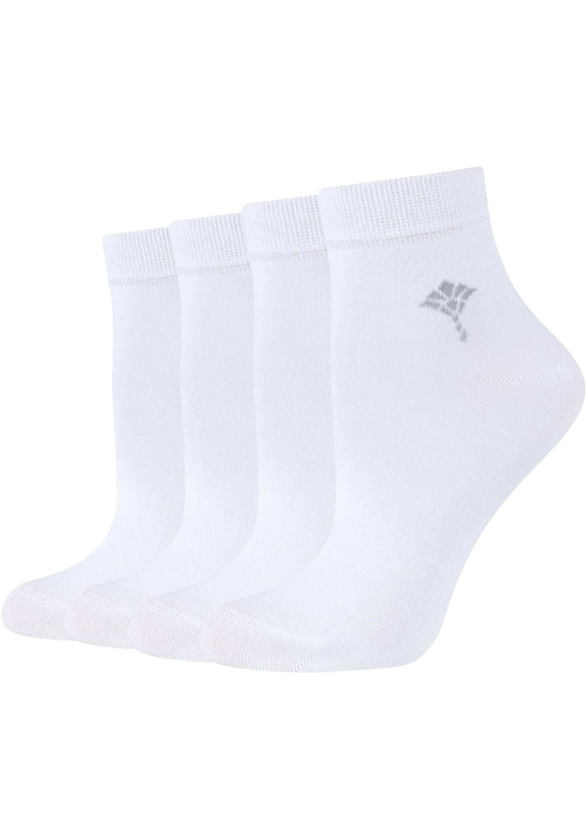 JOOP! Kurzsocken »for your daily glam«, (4er Pack), mit weichem Fussbett von JOOP!