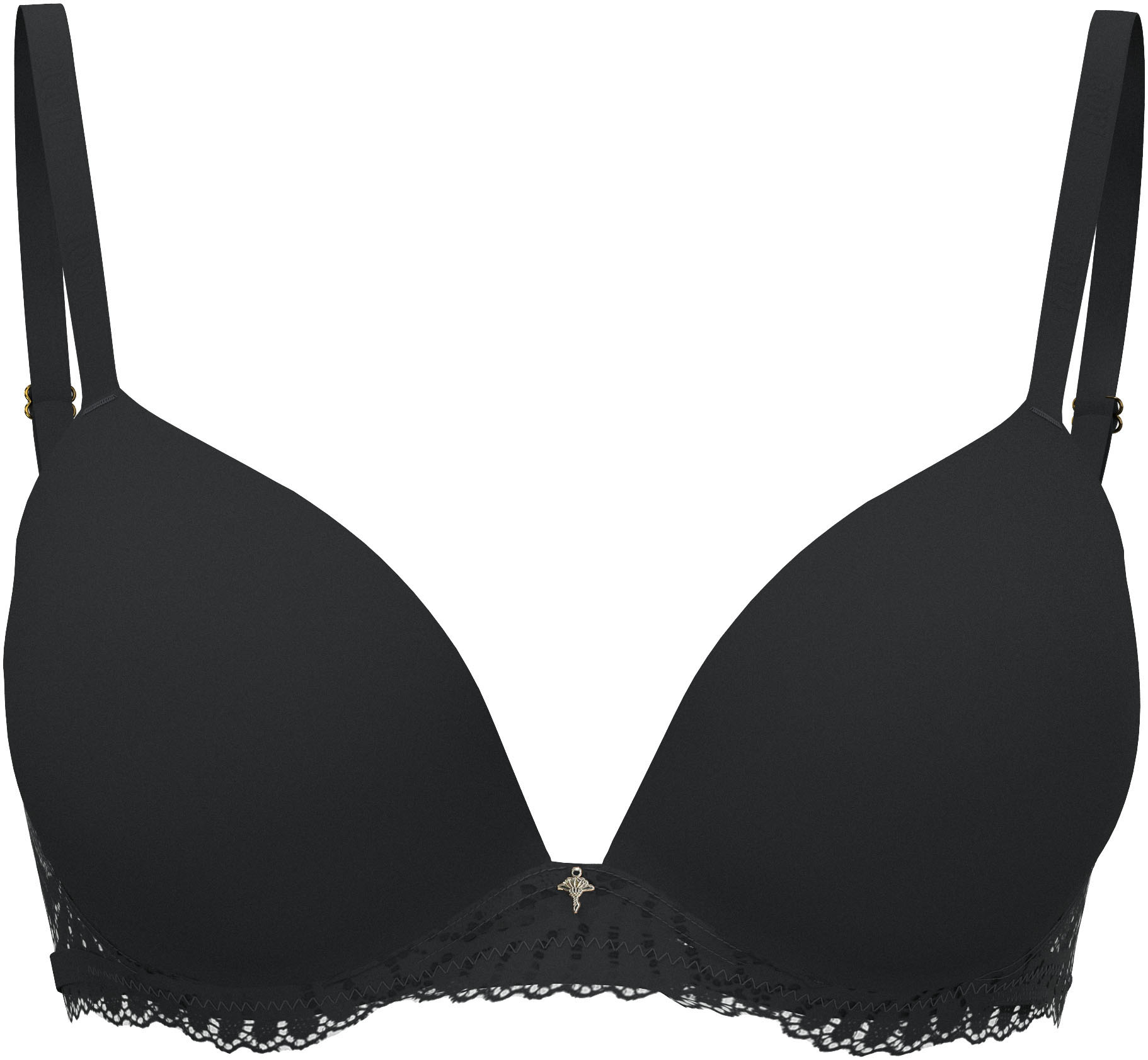 JOOP! Push-up-BH »Beautiful«, mit zarten Spitzenakzenten am Unterbrustband von JOOP!
