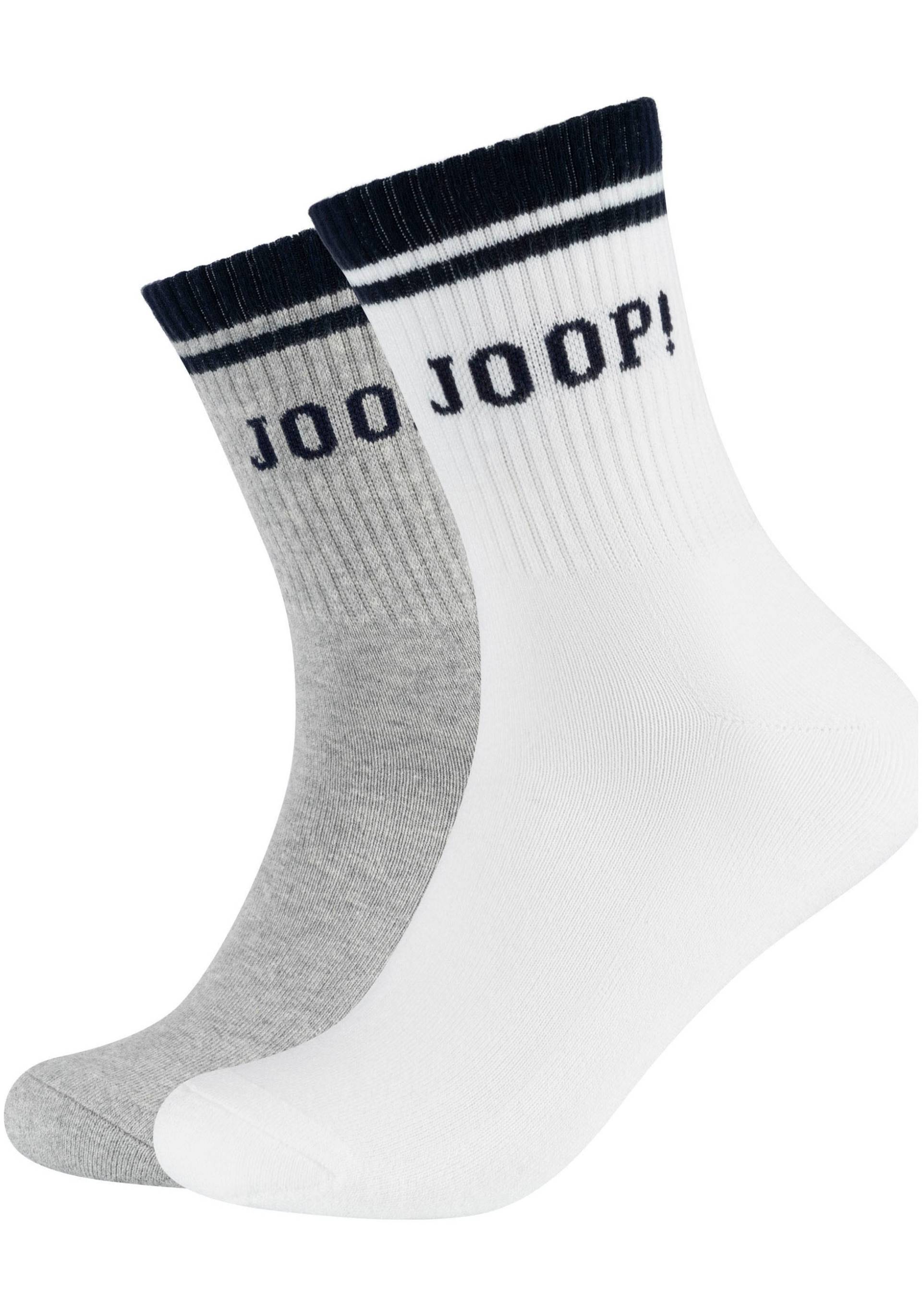 JOOP! Socken »premium casual«, (2er Pack), mit verstärkter Ferse und Zehen von JOOP!