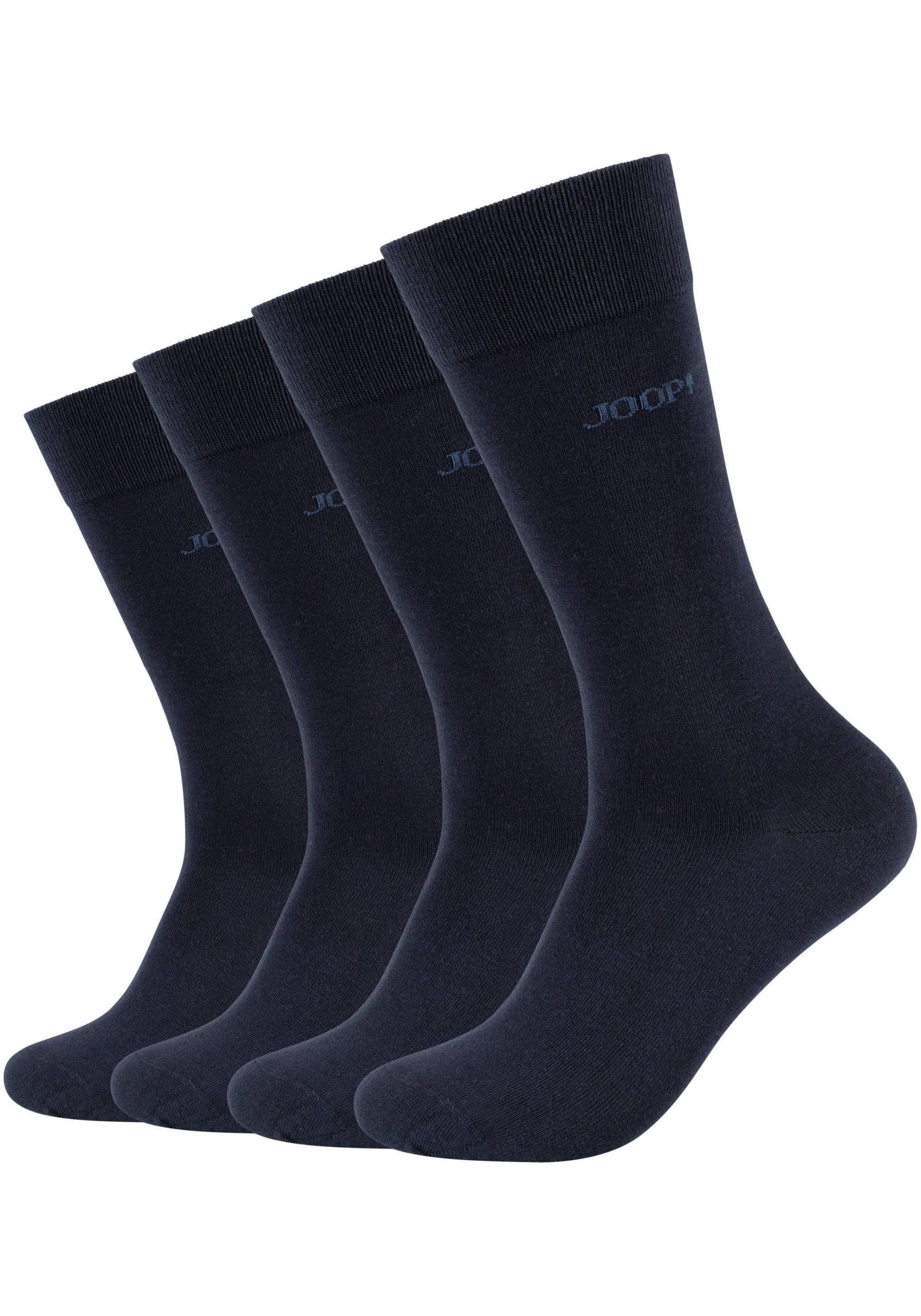 JOOP! Socken »premium essentials«, (4er Pack), Premium Essentials, verstärkte Ferse, haltbare Spitze von JOOP!