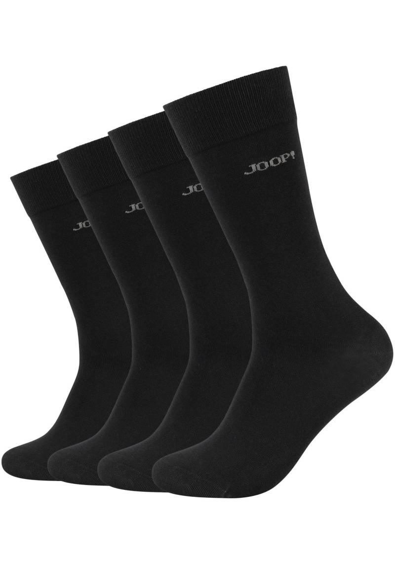 JOOP! Socken »premium essentials«, (4er Pack), Premium Essentials, verstärkte Ferse, haltbare Spitze von JOOP!