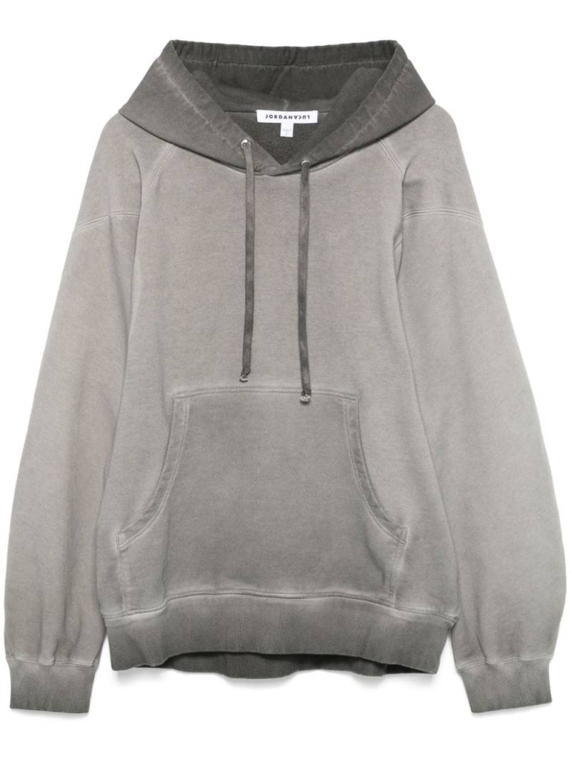 JORDANLUCA Bulldog hoodie - Grey von JORDANLUCA