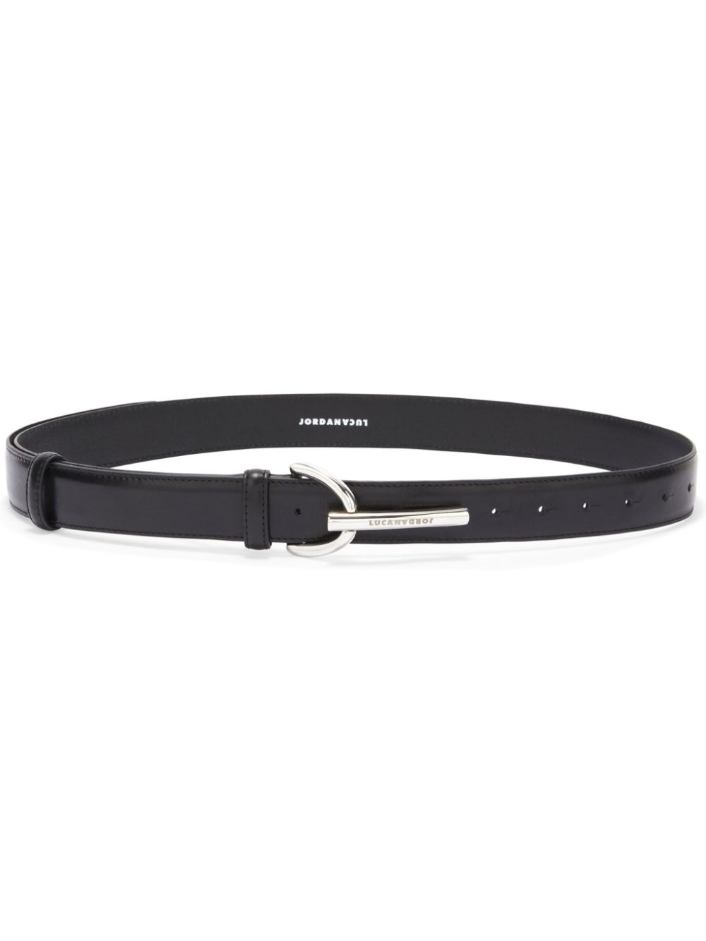 JORDANLUCA Lash belt - Black von JORDANLUCA