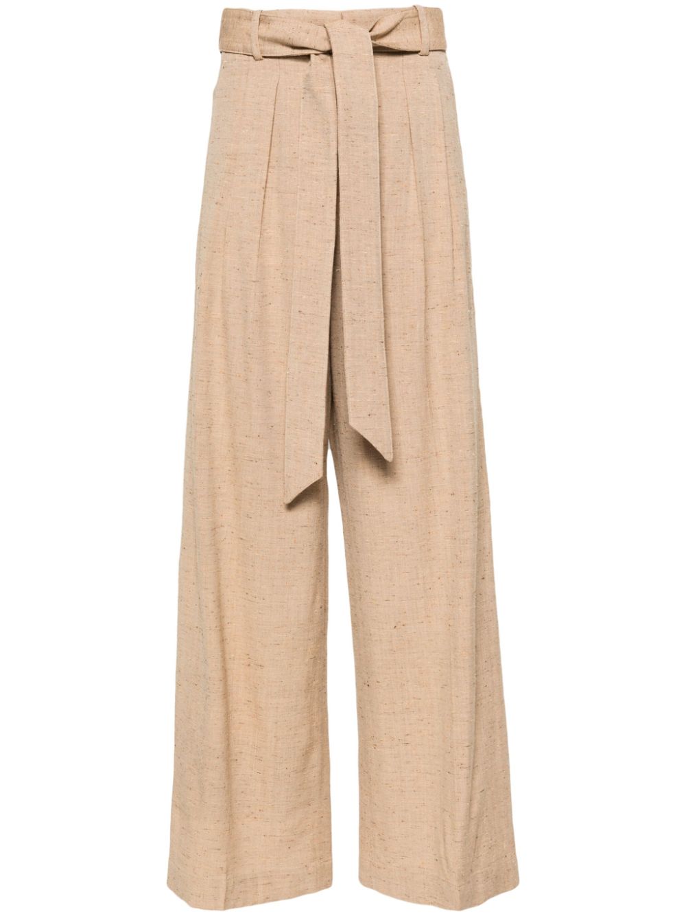 JOSEPH Atlas speckled palazzo pants - Neutrals von JOSEPH