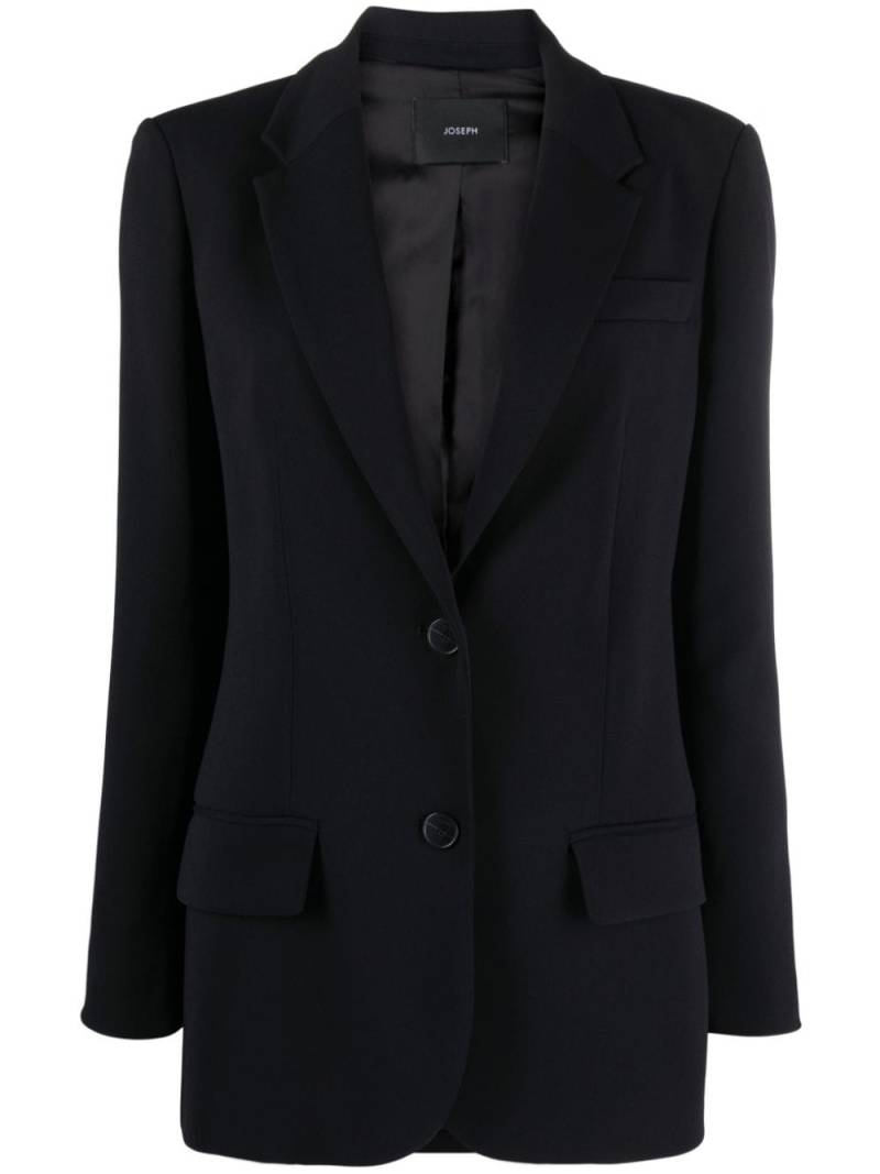 JOSEPH Cady Jackie single-breasted crepe blazer - Black von JOSEPH