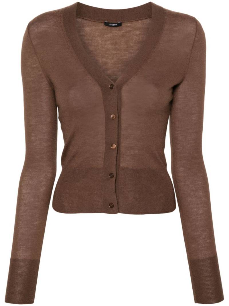 JOSEPH Cashair cardigan - Brown von JOSEPH