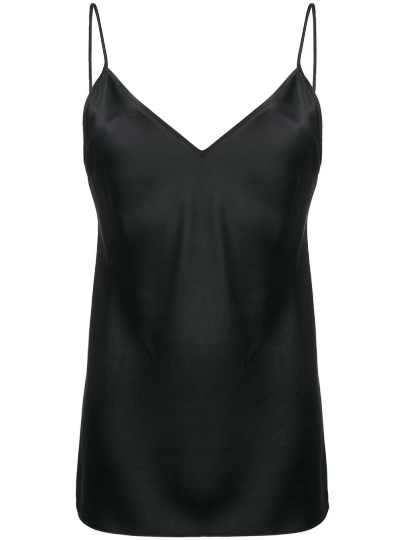 JOSEPH Clea satin camisole - Black von JOSEPH