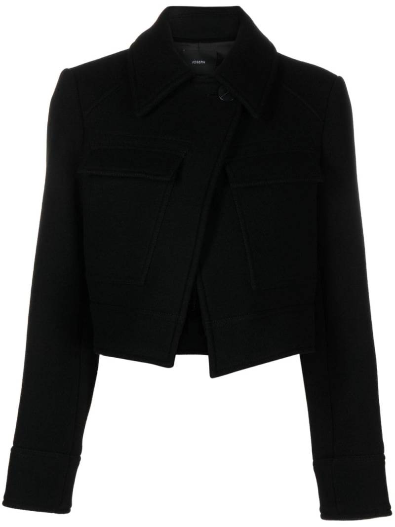 JOSEPH Cranbrook wool-blend jacket - Black von JOSEPH