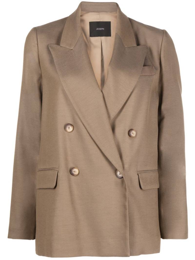 JOSEPH Jaden double-breasted blazer - Brown von JOSEPH