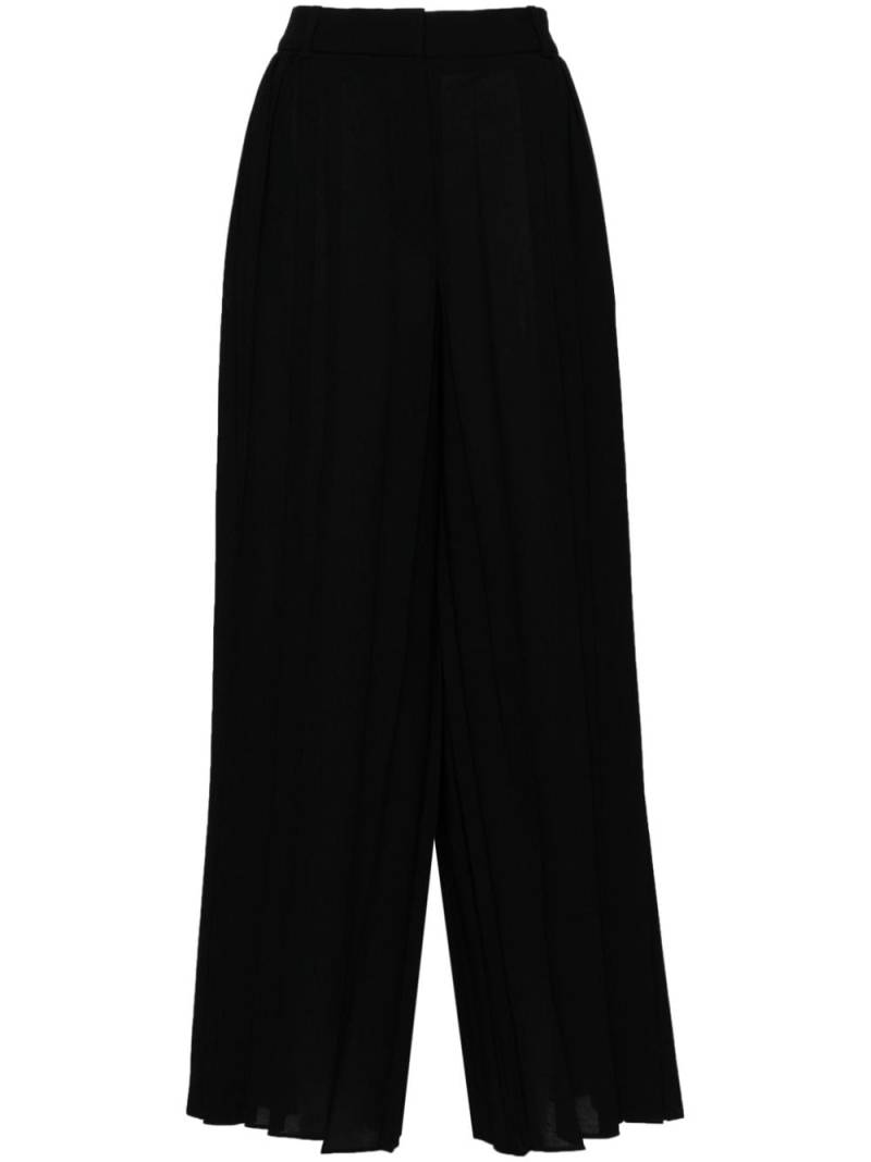 JOSEPH Tibre pleated palazzo pants - Black von JOSEPH