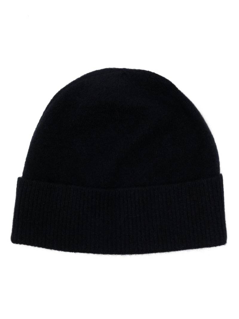 JOSEPH brushed ribbed-trim beanie - Blue von JOSEPH