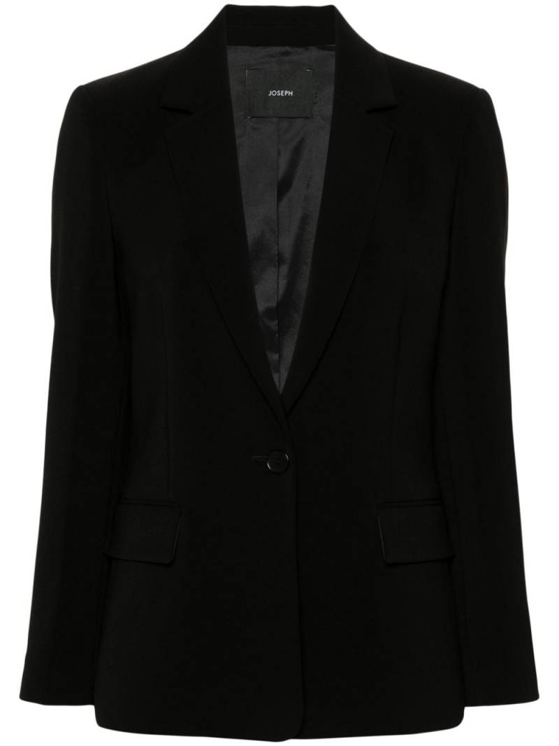 JOSEPH crepe blazer - Black von JOSEPH