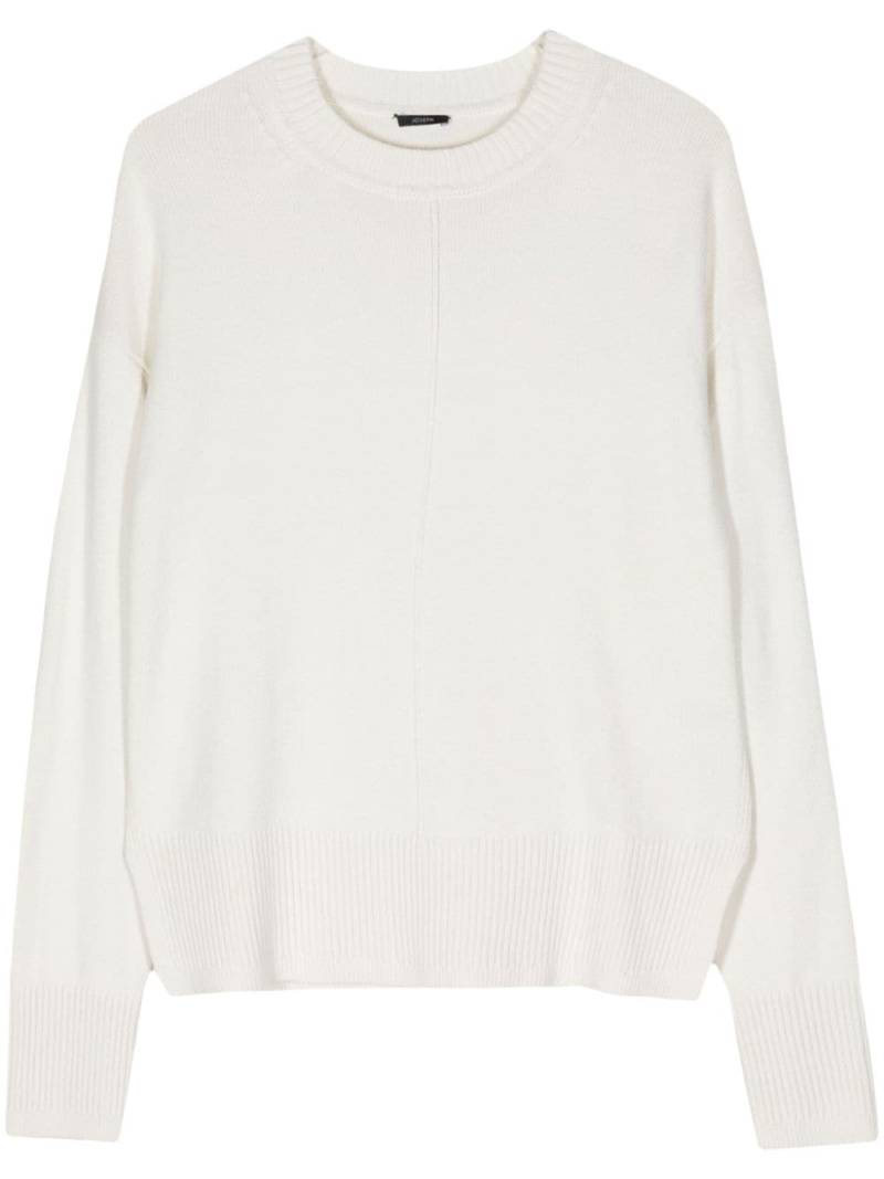 JOSEPH crew-neck silk-blend jumper - Neutrals von JOSEPH