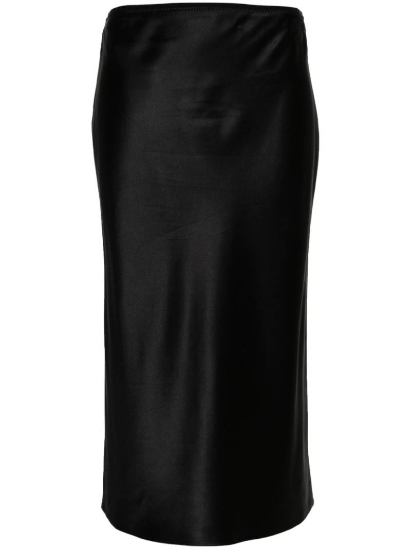 JOSEPH elasticated-waist silk skirt - Black von JOSEPH