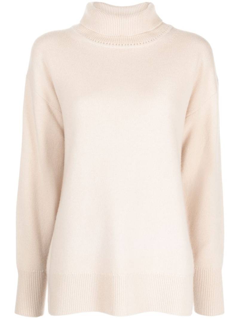 JOSEPH fine-ribbed merino jumper - Neutrals von JOSEPH