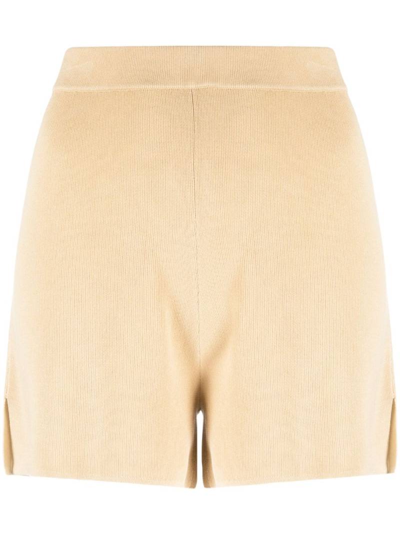 JOSEPH high-waist stretch shorts - Neutrals von JOSEPH