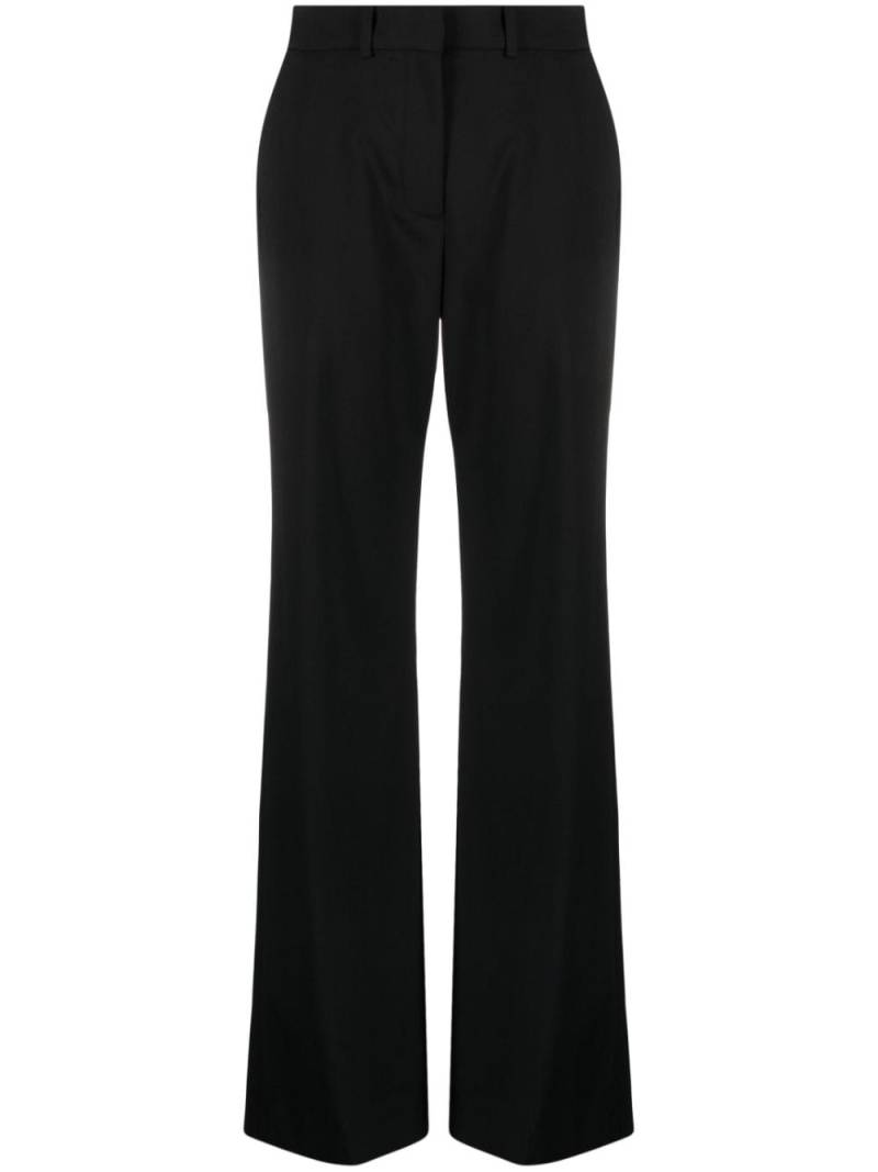 JOSEPH plain straight-leg trousers - Black von JOSEPH