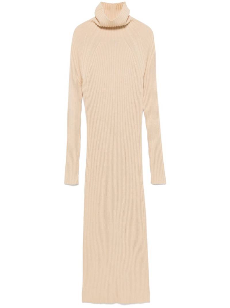 JOSEPH ribbed-knit midi dress - Neutrals von JOSEPH