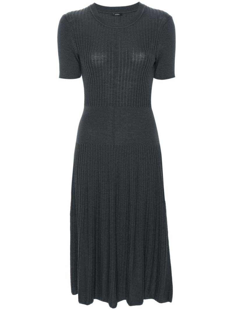 JOSEPH ribbed midi dress - Grey von JOSEPH