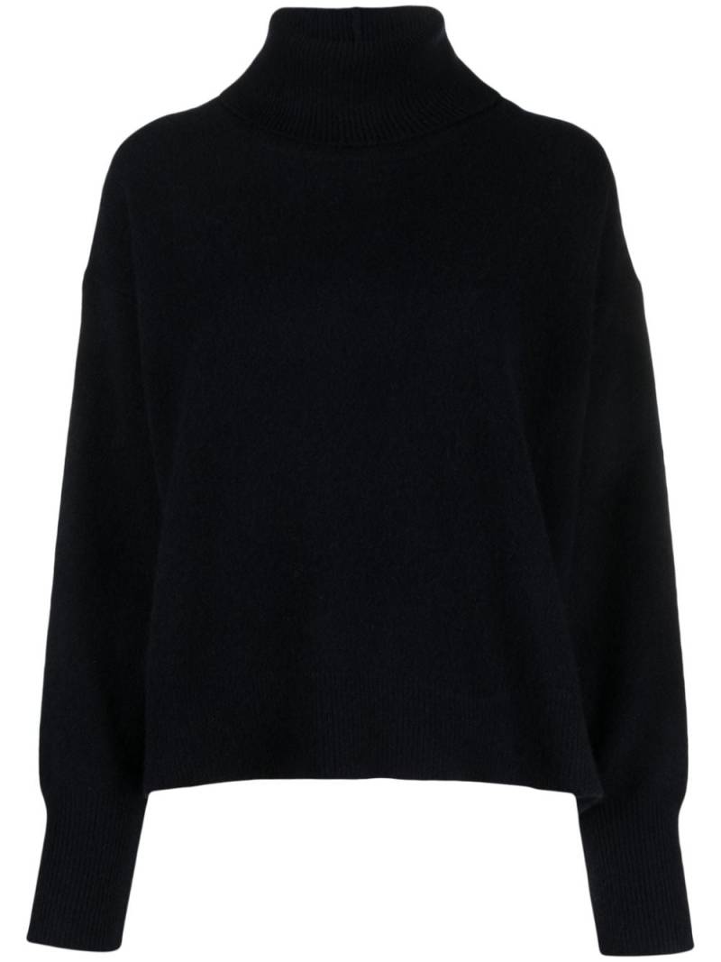 JOSEPH roll-neck cashmere jumper - Blue von JOSEPH