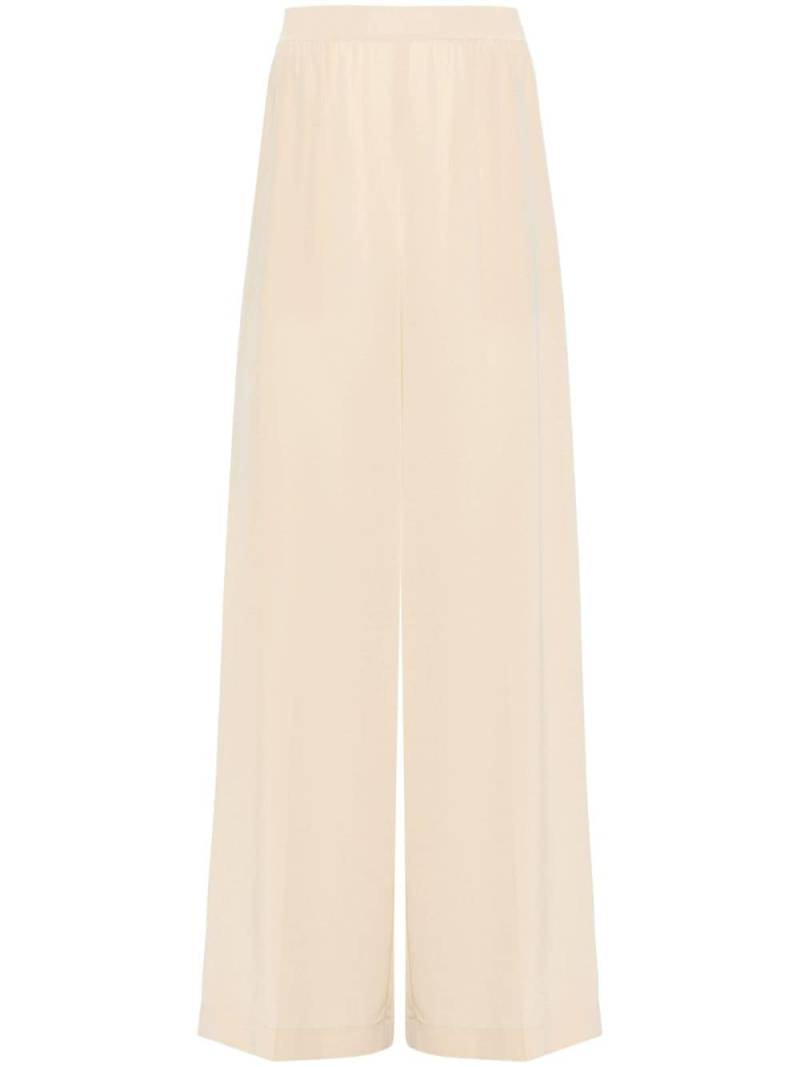 JOSEPH silk wide-leg trousers - Neutrals von JOSEPH