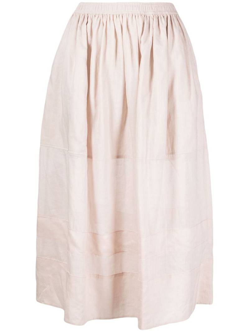 JOSEPH stripe-detail straight skirt - Neutrals von JOSEPH