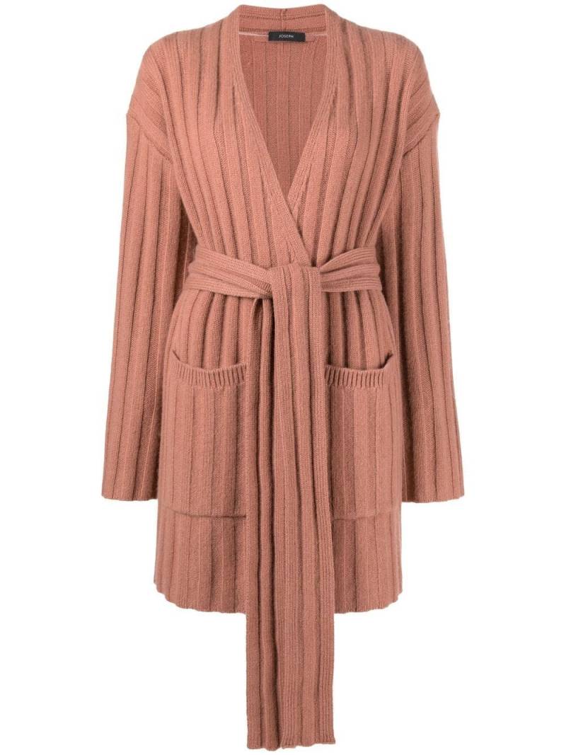 JOSEPH tie-waist cashmere cardigan - Neutrals von JOSEPH