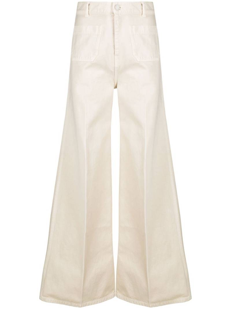 JOSEPH wide-leg denim jeans - Neutrals von JOSEPH