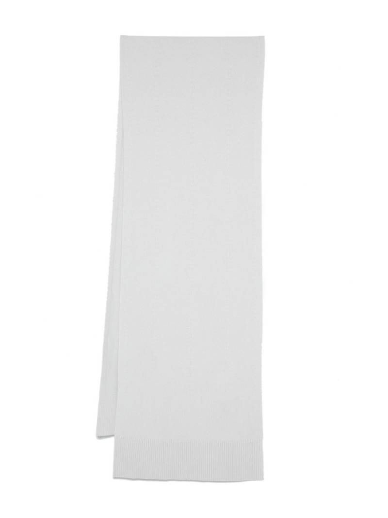 JOSEPH wool scarf - White von JOSEPH