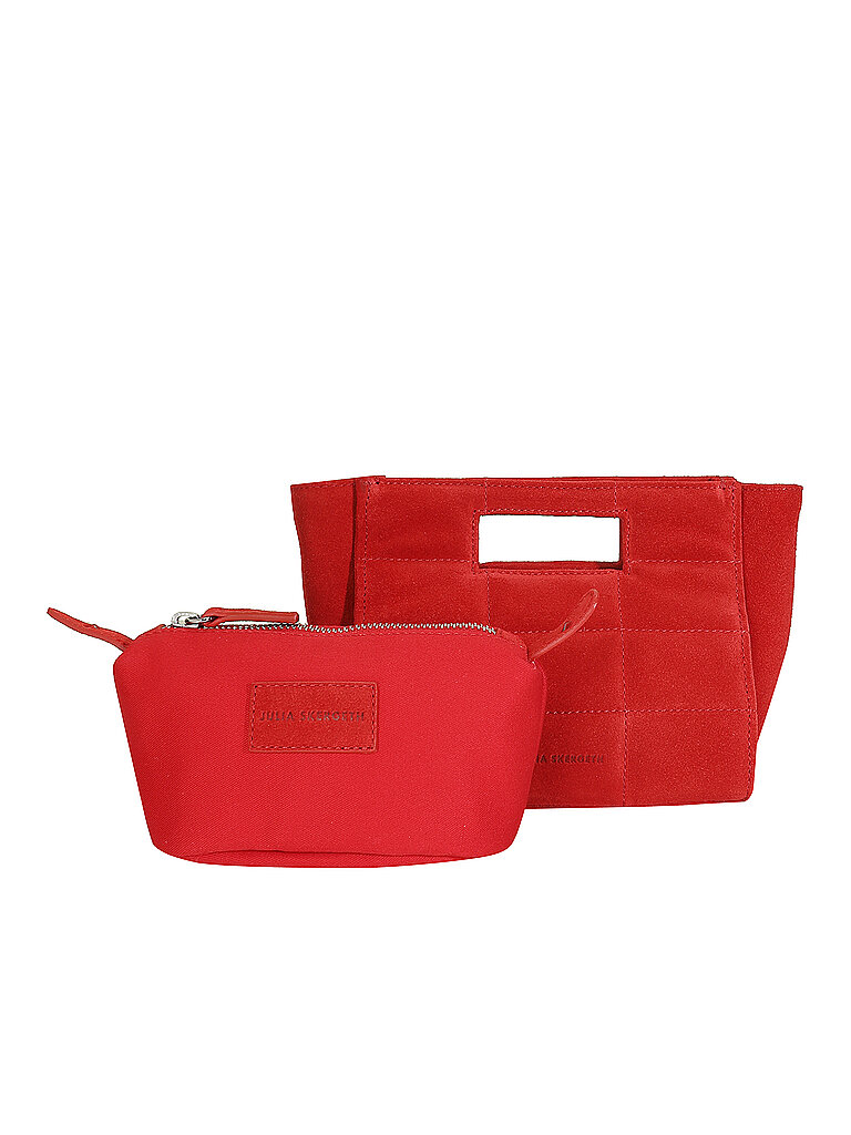 JULIA SKERGETH Ledertasche - Mini Bag LIMITED EDITION rot von JULIA SKERGETH