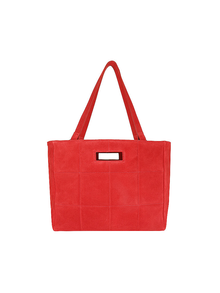 JULIA SKERGETH Ledertasche - Shopper LIMITED EDITION rot von JULIA SKERGETH