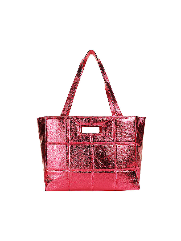 JULIA SKERGETH Ledertasche - Shopper THE QUILTED BAG SOFT pink von JULIA SKERGETH