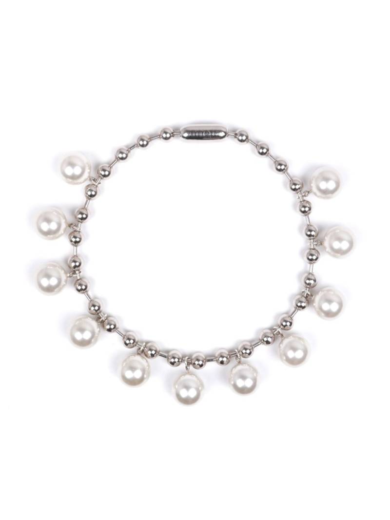 JULIETTA Bellatrix faux-pearl necklace - Silver von JULIETTA