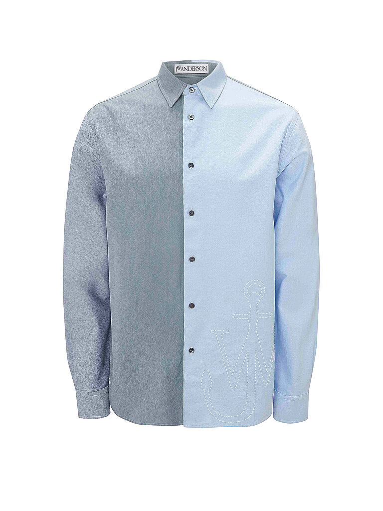 JW ANDERSON Hemd ANCHOR blau | 48 JW ANDERSON Hemd ANCHOR blau | 48 von JW ANDERSON