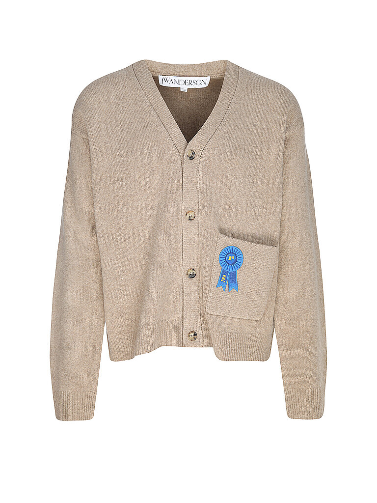 JW ANDERSON Strickjacke beige | L von JW ANDERSON