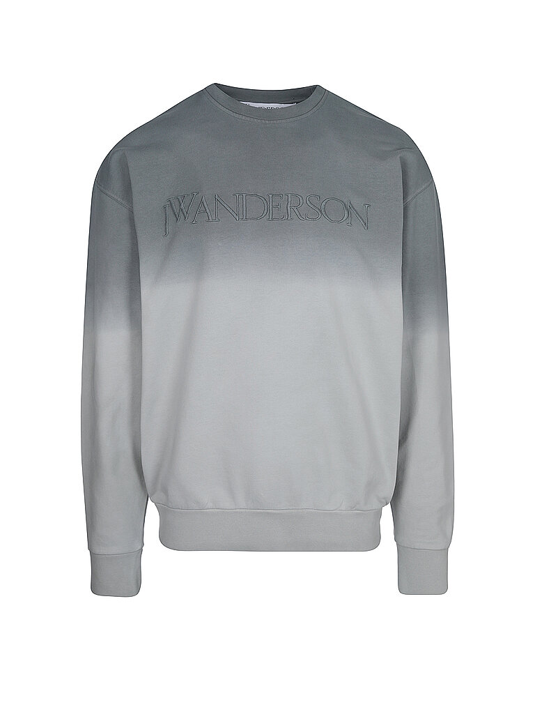 JW ANDERSON Sweater LOGO GRADIENT SWEATER hellgrau | L von JW ANDERSON