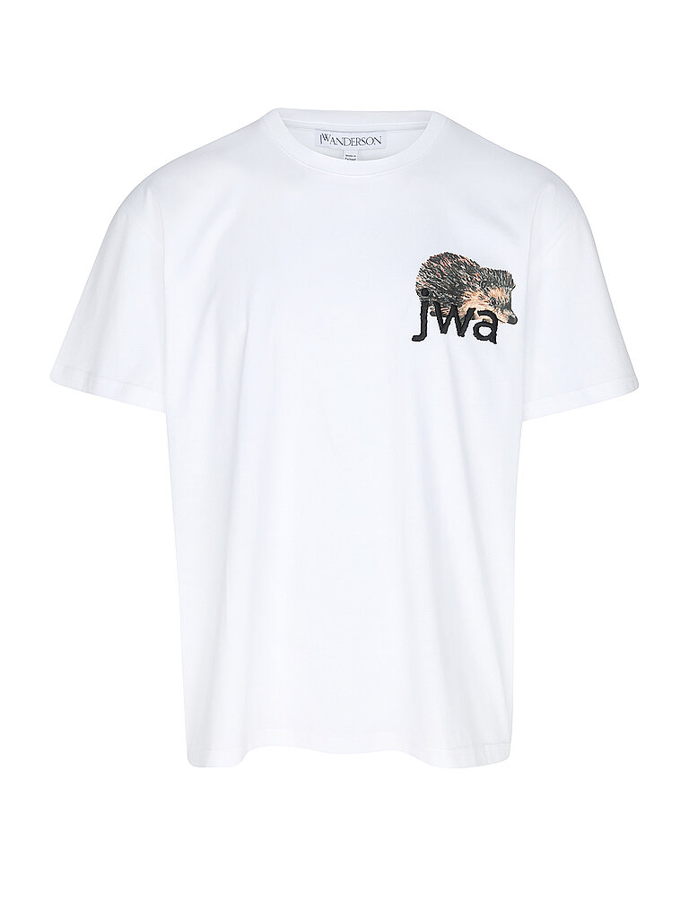 JW ANDERSON T-Shirt HEDGEHOG weiss | L von JW ANDERSON