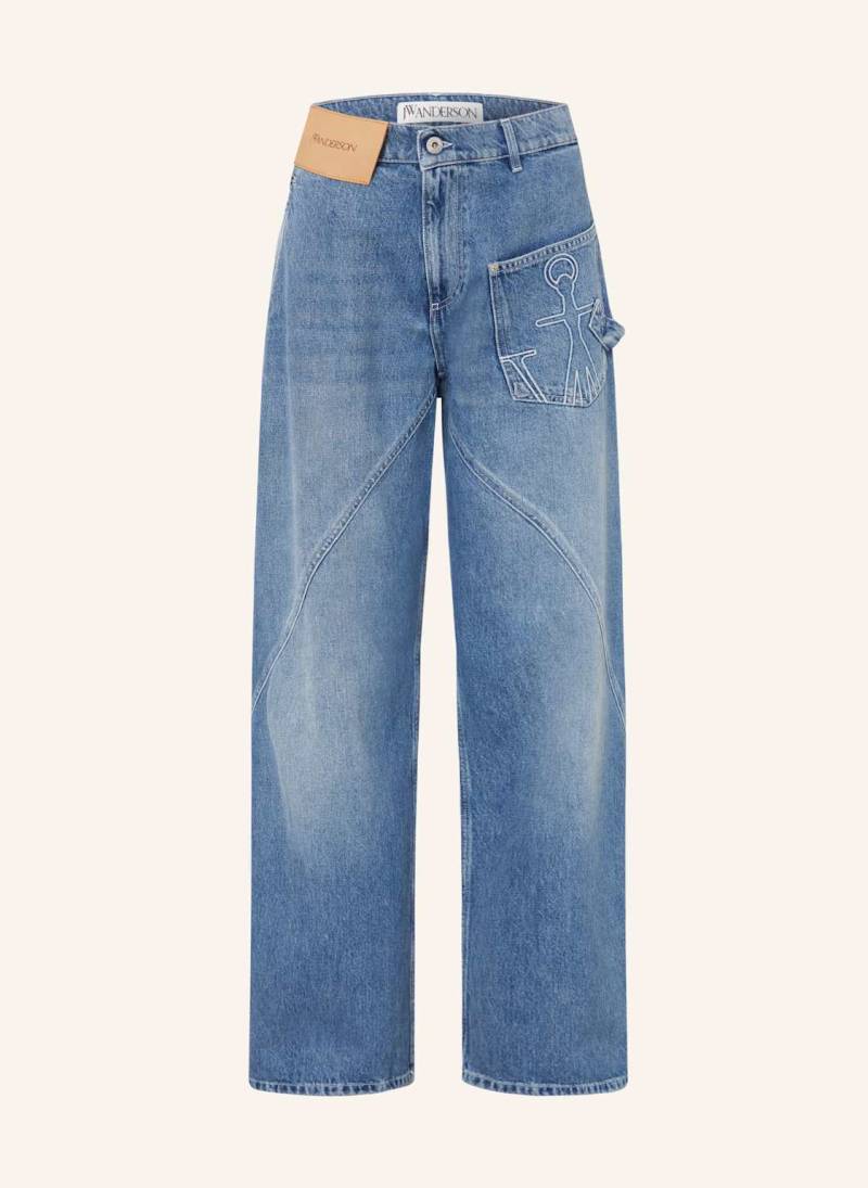 Jw Anderson Boyfriend Jeans blau von JW ANDERSON