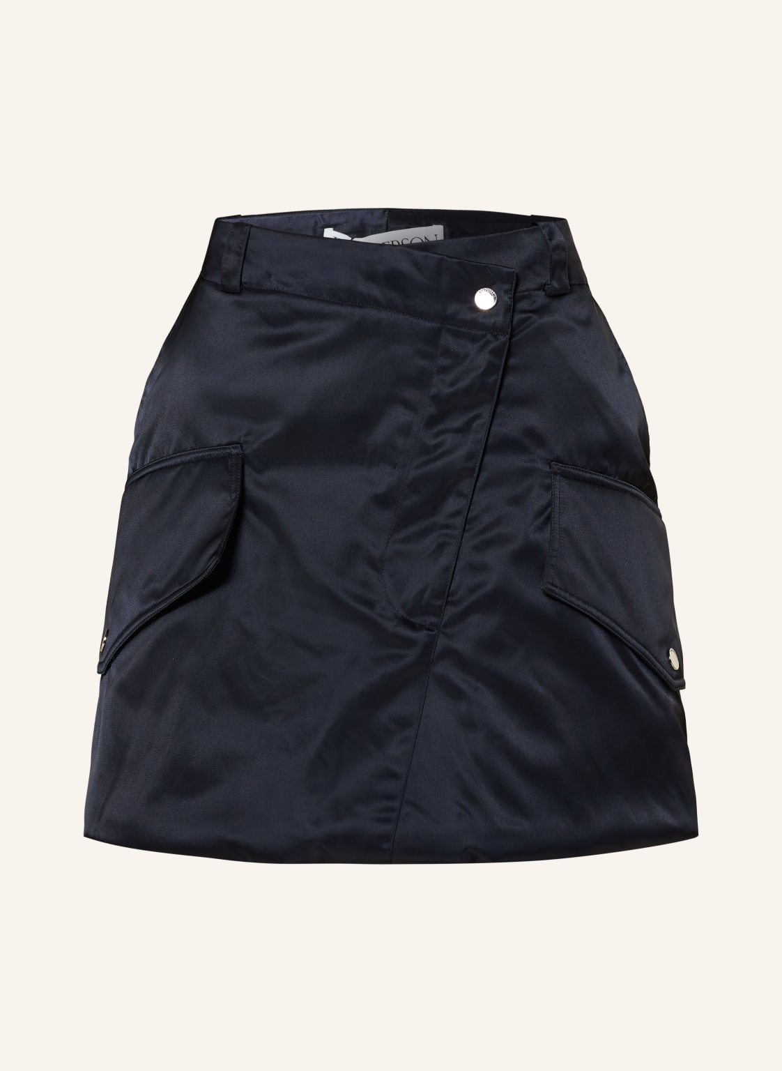 Jw Anderson Cargorock Aus Satin blau Jw Anderson Cargorock Aus Satin blau von JW ANDERSON