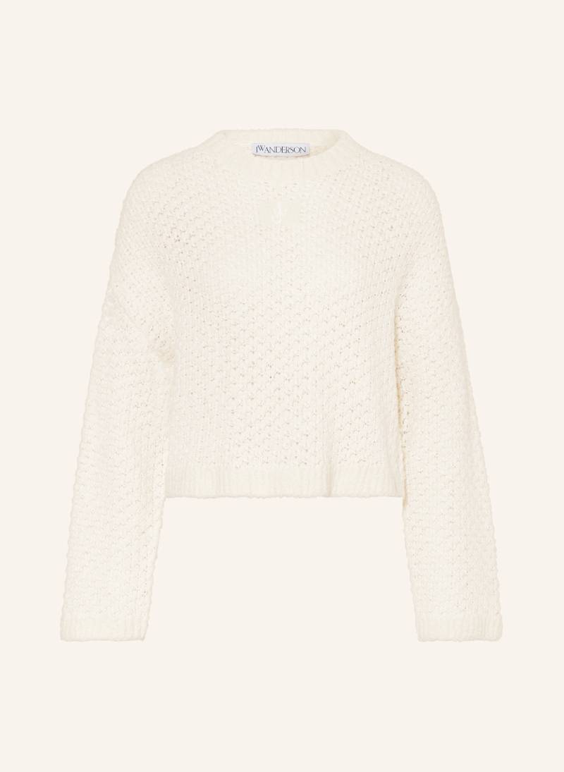 Jw Anderson Cropped-Pullover weiss von JW ANDERSON