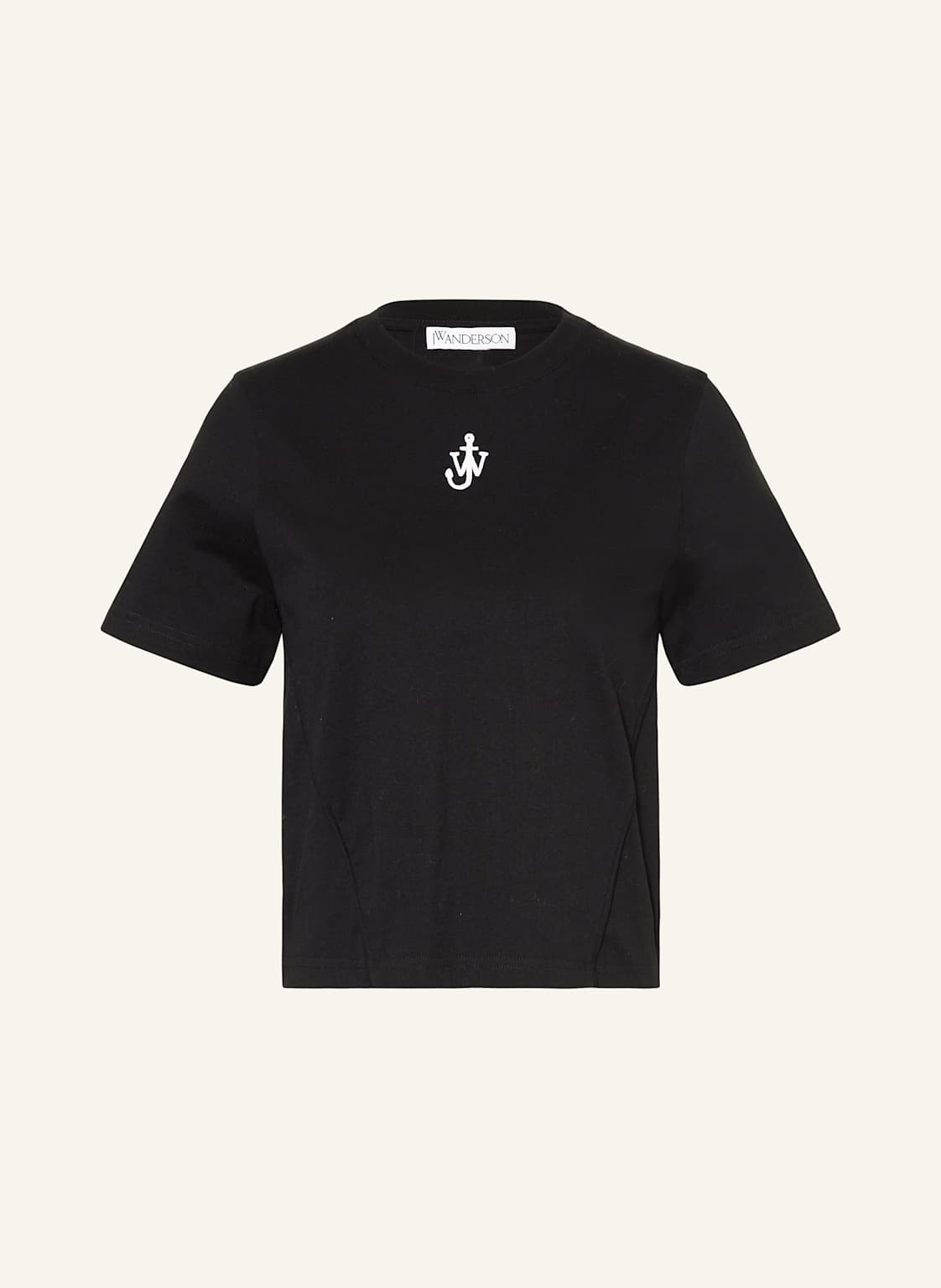 Jw Anderson Cropped-Shirt schwarz von JW ANDERSON