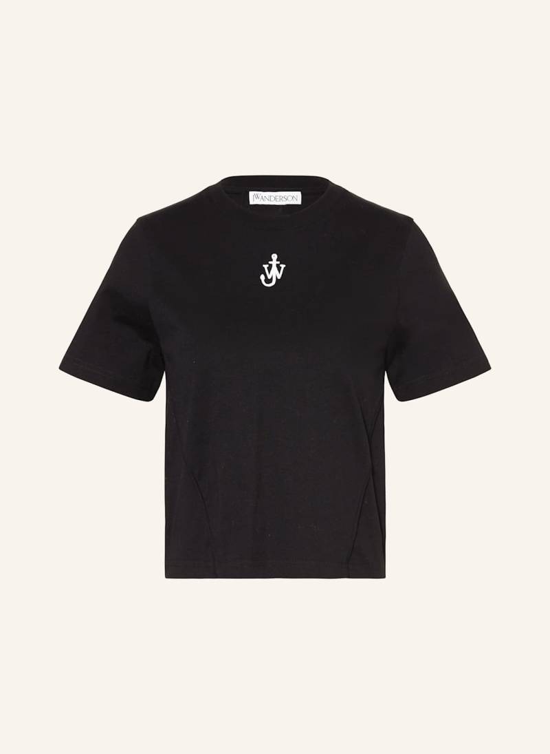 Jw Anderson Cropped-Shirt schwarz von JW ANDERSON