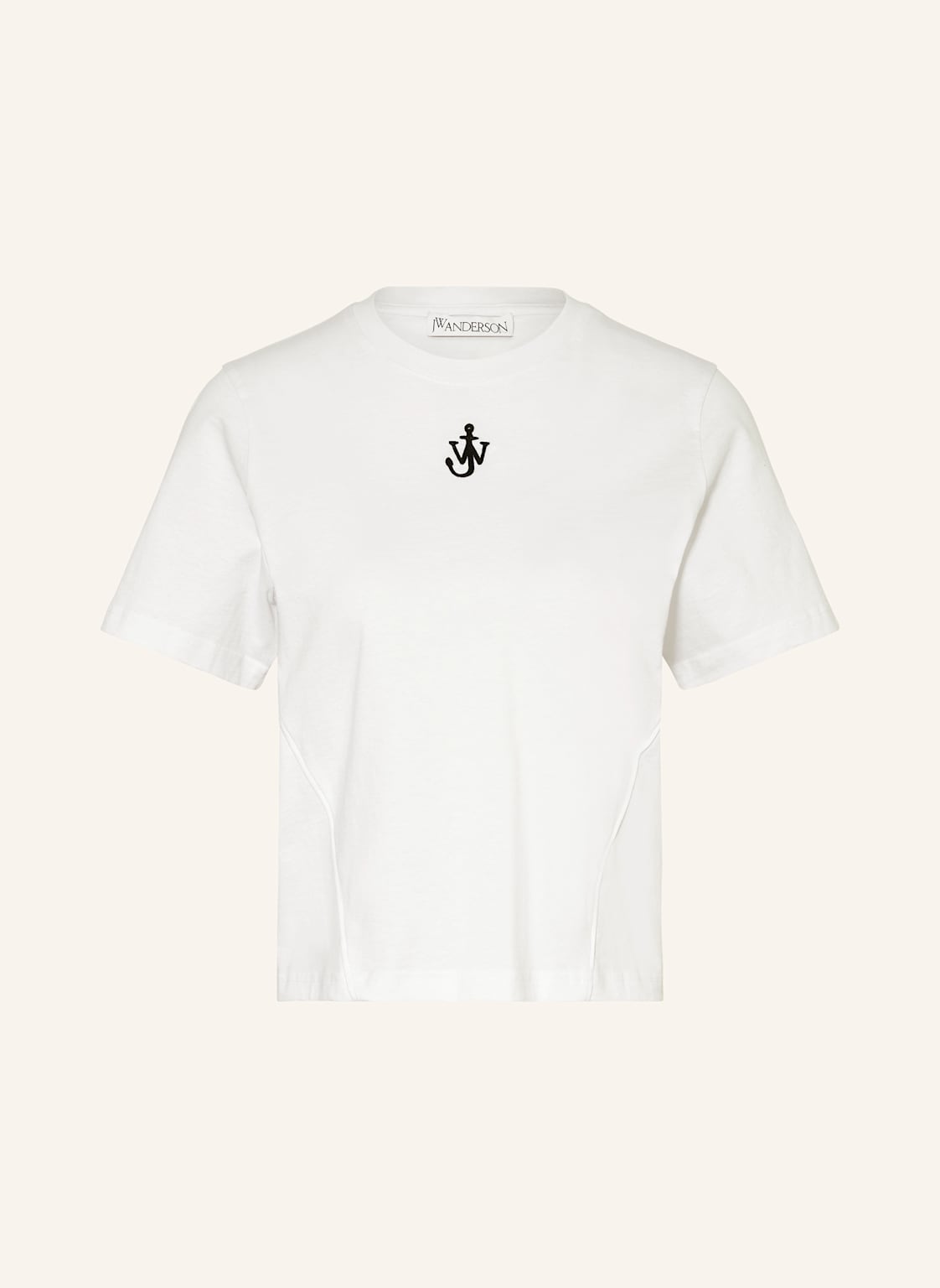Jw Anderson Cropped-Shirt weiss Jw Anderson Cropped-Shirt weiss von JW ANDERSON